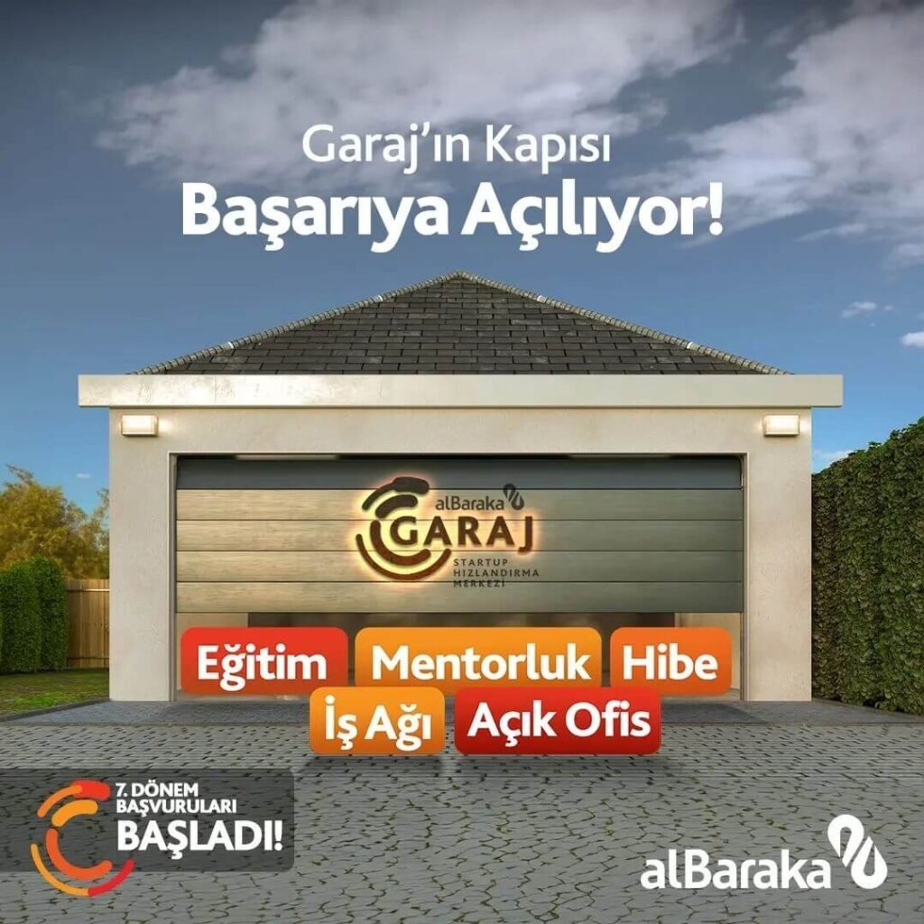 Albaraka Garaj 7. Dönem Başvurularını Almaya Başladı!