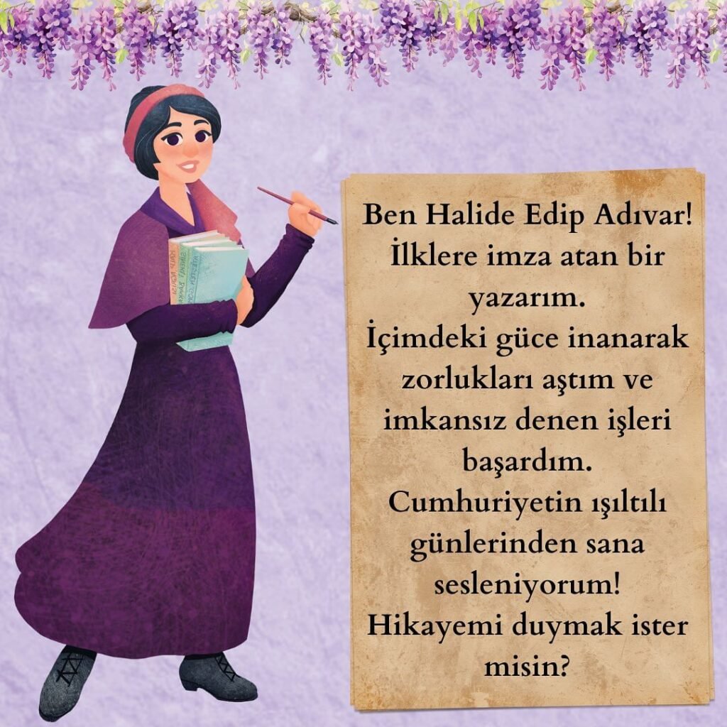 "Puduhepa ve Kız Kardeşleri" Projesinden Cumhuriyet’in 100. Yılına Özel Hazırlanan 5. Bebek: Halide Edip Adıvar