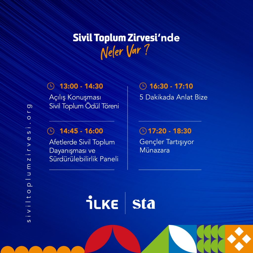 Sivil Toplum Zirvesi 2 Aralık 2023'te Gerçekleşiyor!