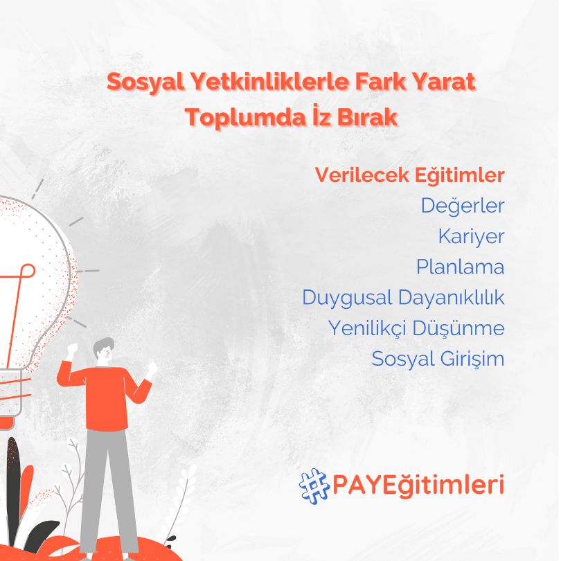 PAY Gençlik Derneği Sosyal Beceriler Atölyesi Düzenliyor!