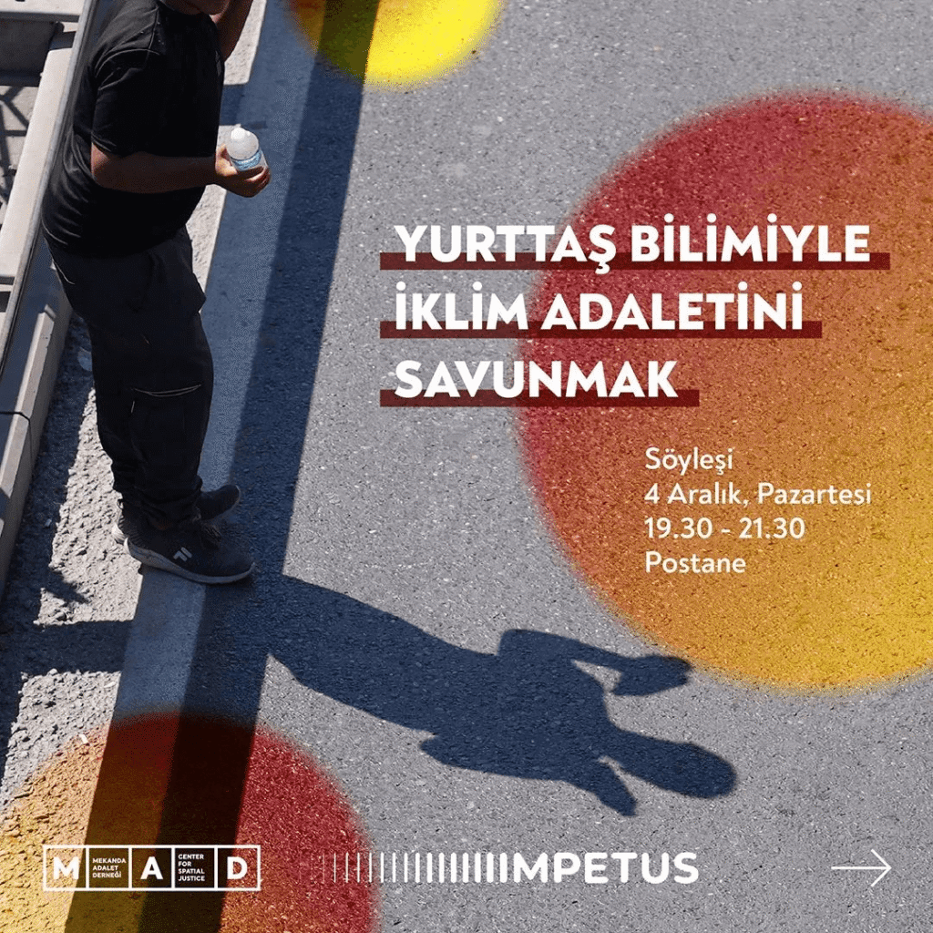 'Yurttaş Bilimiyle İklim Adaletini Savunmak' Etkinliği 4 Aralık 2023'te Gerçekleşiyor!