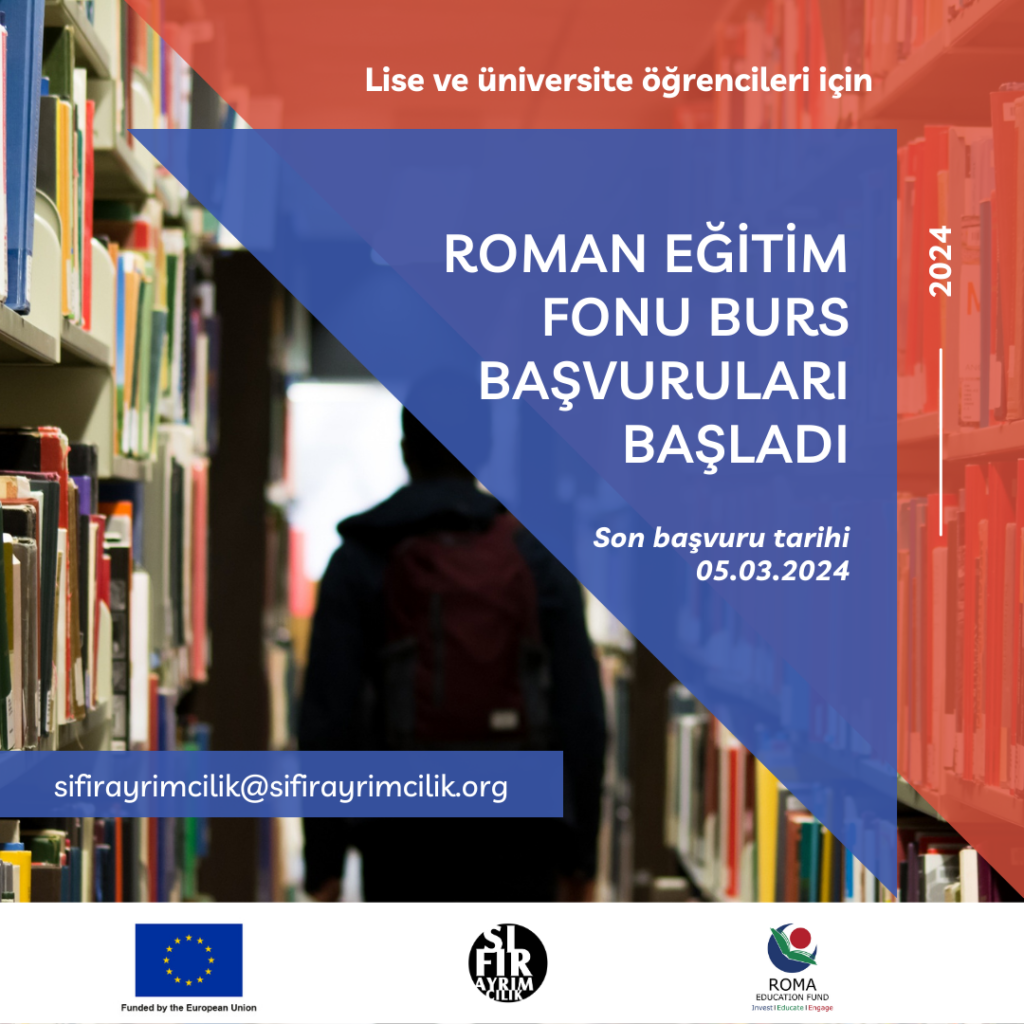 Sıfır Ayrımcılık Derneği'nden Roman Gençlere Eğitim Bursu Fırsatı!