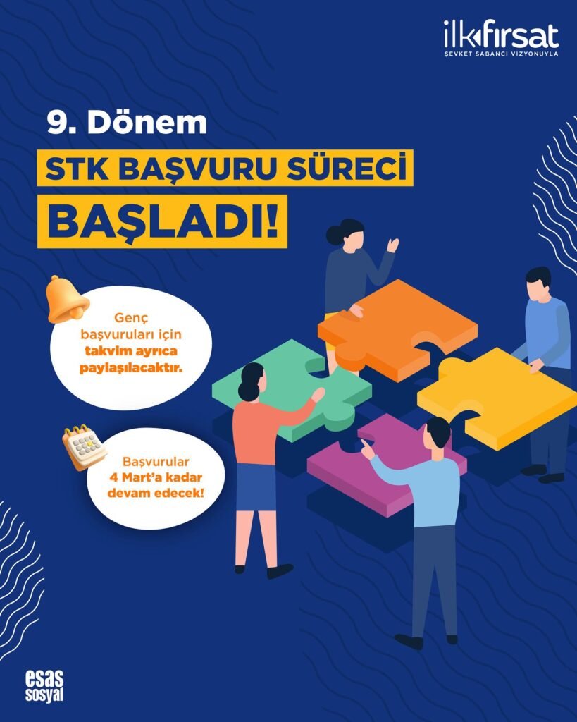 İlk Fırsat Programı 9. Dönem STK Başvuruları Başladı!