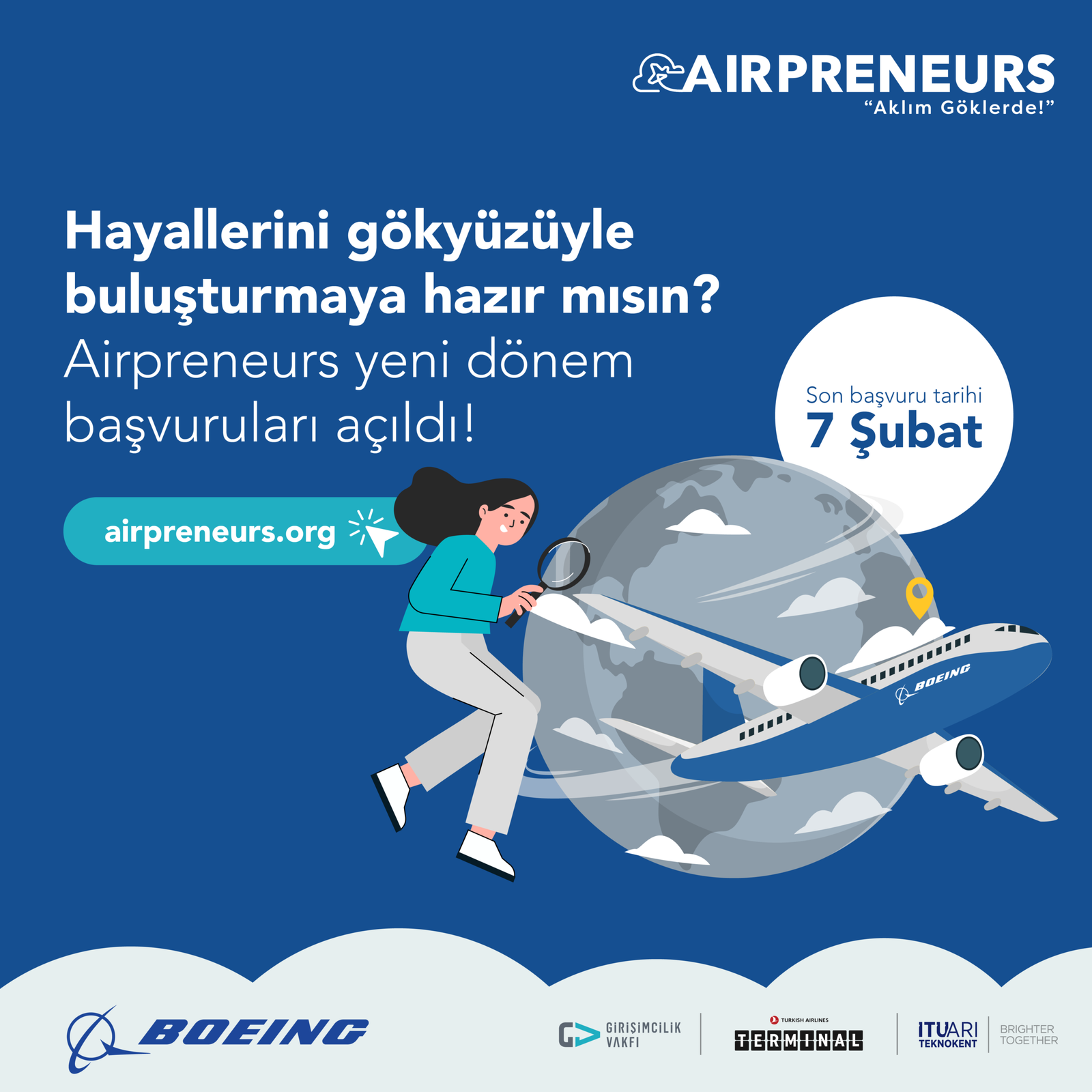 🚀 Airpreneurs ile hayallerini gökyüzüyle buluştur!