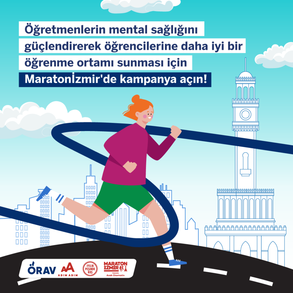 Öğretmen Akademisi Vakfı, Maratonİzmir’de deprem bölgesindeki öğretmenler için koşuyor!