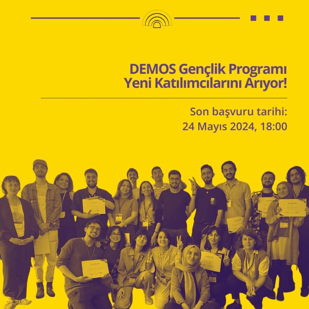 DEMOS Gençlik Programı Yeni Katılımcılarını Arıyor!