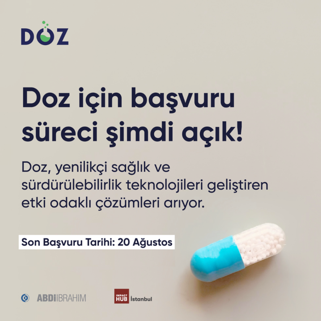 Abdi İbrahim Sağlıkta Sosyal İnovasyon Programı: Doz geleceğin sağlık teknolojilerini şekillendirecek çözümleri arıyor!