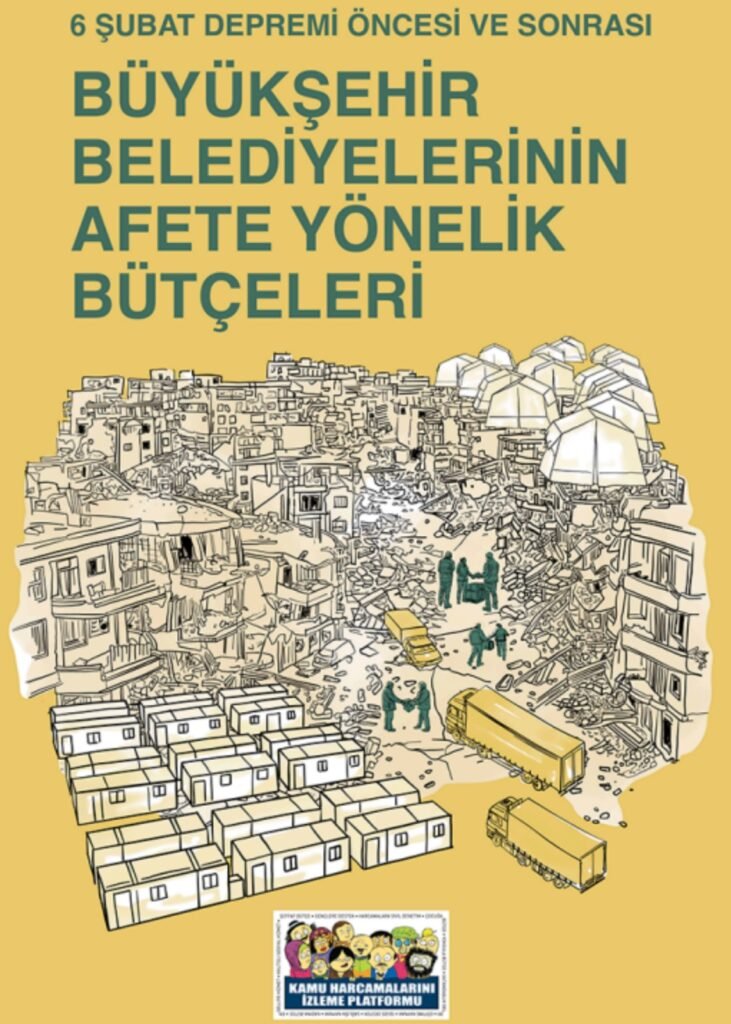 “Büyükşehir Belediyelerinin Afete Yönelik Bütçeleri” Raporu Yayınlandı!
