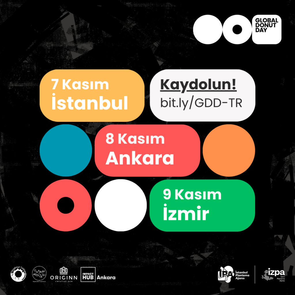 İstanbul, Ankara ve İzmir’de 7-9 Kasım’da: Global Donut Günleri, Alternatif Ekonomi Modelinin Peşindeki Toplulukları Buluşturuyor