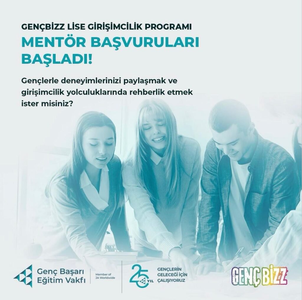 Genç Başarı Eğitim Vakfı GençBizz Lise Girişimcilik Programı Mentor Başvuruları Devam Ediyor