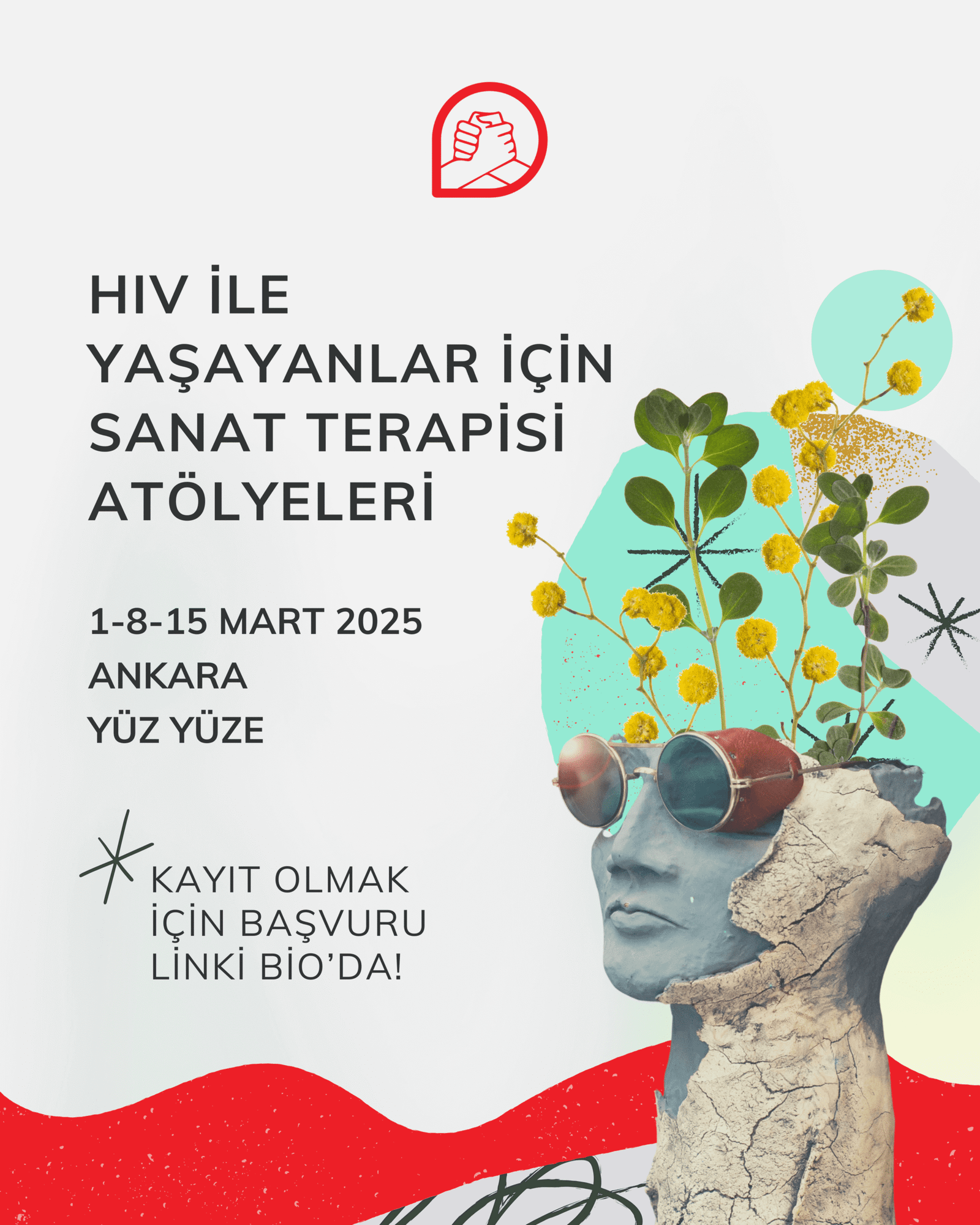 HIV ile Yaşayanlar için Sanat Terapisi Atölyeleri Başlıyor