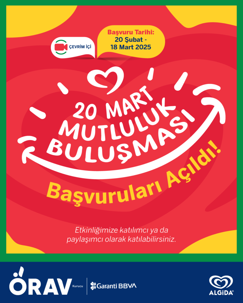 ÖRAV’dan 20 Mart Dünya Mutluluk Günü’ne Özel Çevrim İçi Buluşma