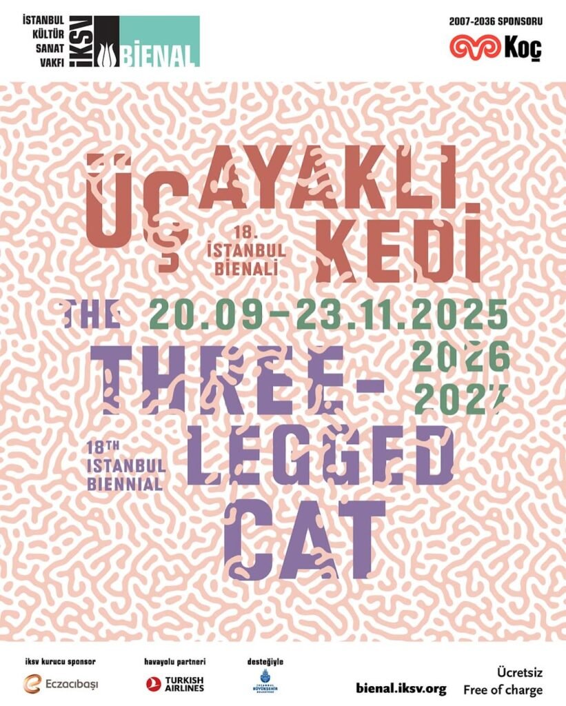 18. İstanbul Bienali’nin Başlığı ve Kavramsal Çerçevesi Açıklandı: “Üç Ayaklı Kedi”