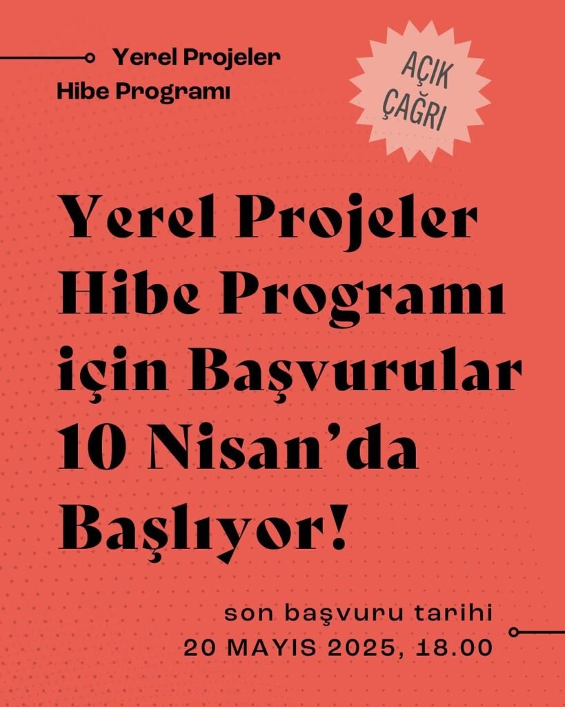 CultureCIVIC Goethe-Institut İstanbul Yürütücülüğünde, Yeni Açık Çağrılarla Devam Ediyor: Yerel Projeler Hibe Programı İçin Başvurular 10 Nisan’da Başlıyor