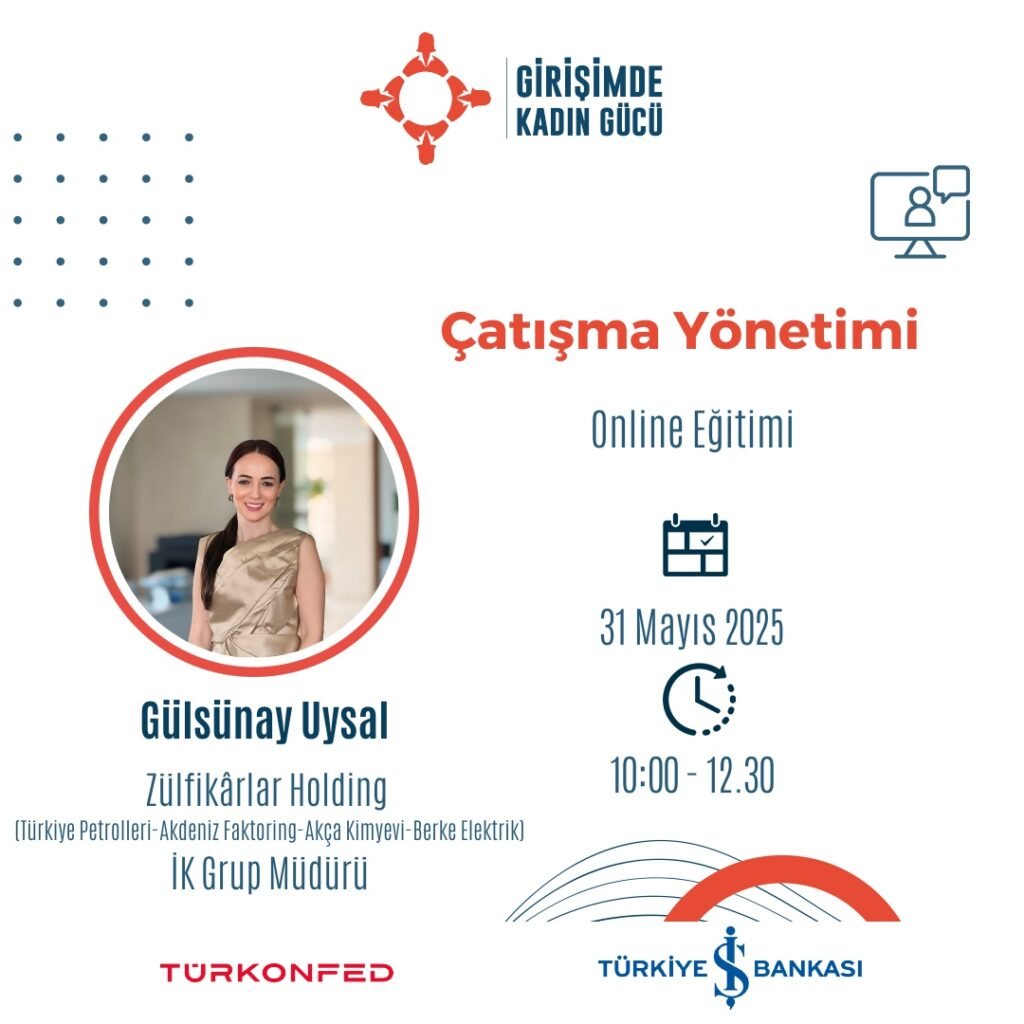 Davetlisiniz: Çatışma Yönetimi Online Eğitimi