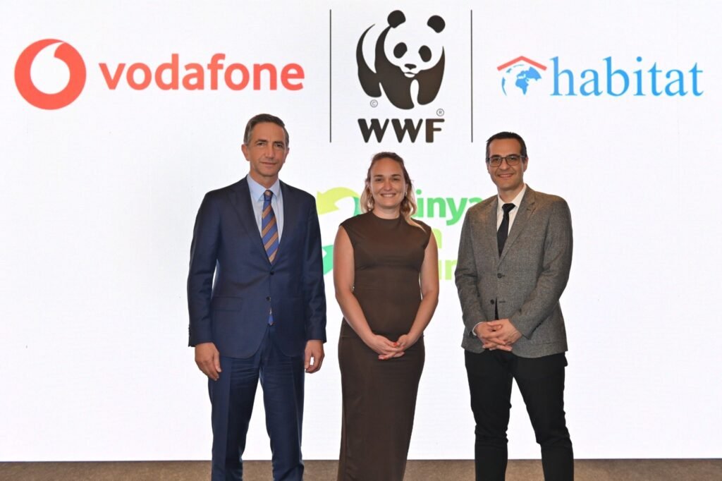 Vodafone, WWF-Türkiye ve Habitat Derneği’nden Yeni Sürdürülebilirlik Projesi
