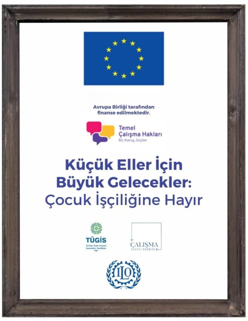 TÜGİS’ten AB ve İLO Destekli “Çocuk İşçiliğine Hayır” Projesi