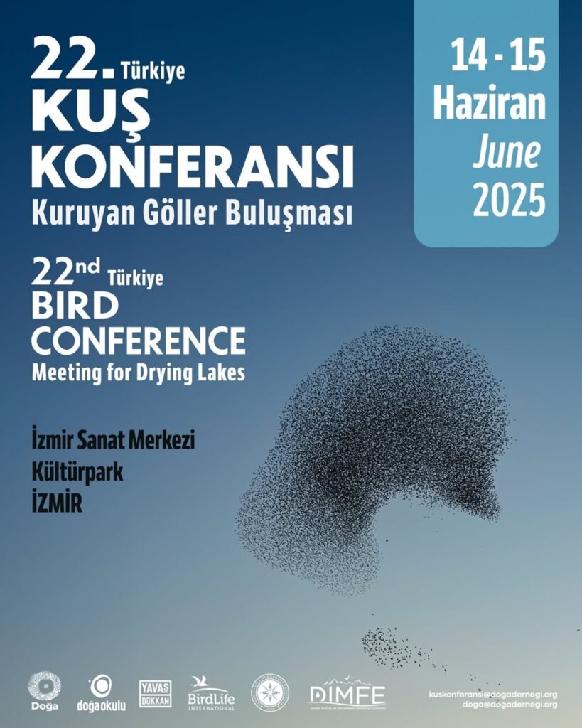 22. Türkiye Kuş Konferansı 14-15 Haziran 2025’te İzmir’de Düzenlenecek