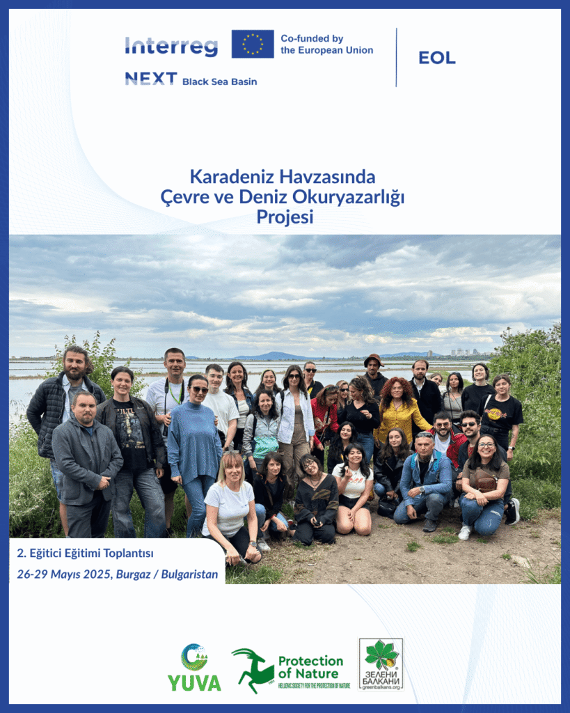 Karadeniz Havzasında Çevre ve Deniz Okuryazarlığı Projesi İkinci Eğitici Eğitimi Toplantısı Bulgaristan'da Gerçekleşti