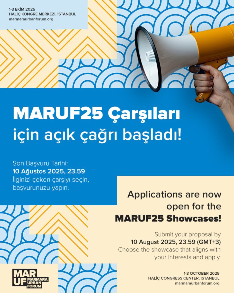 MARUF25 Tüm Kent Paydaşlarını Foruma Katkıda Bulunmaya Davet Ediyor!
