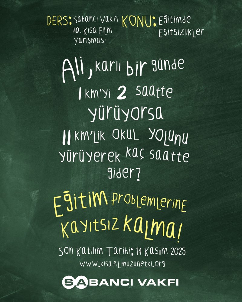 Sabancı Vakfı Kısa Film Yarışması 10 Yaşında