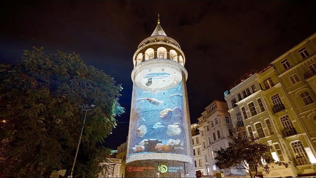 Galata Kulesi’nden Sıfır Atık Mesajı