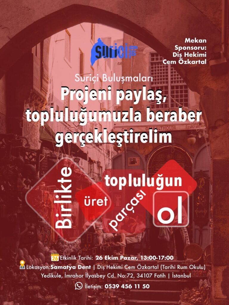 Suriçi Topluluğu Üçüncü Gönüllü Buluşmasını Gerçekleştiriyor!