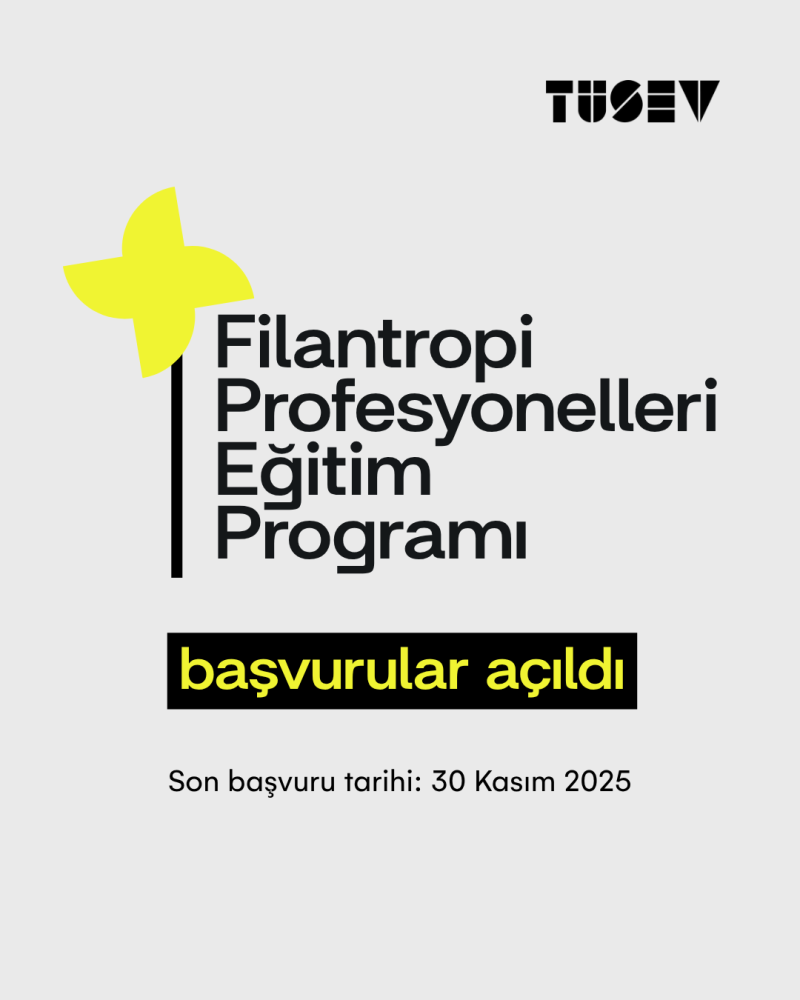 Filantropi Profesyonelleri Eğitim Programı (FPEP) Başvuruları Açıldı!