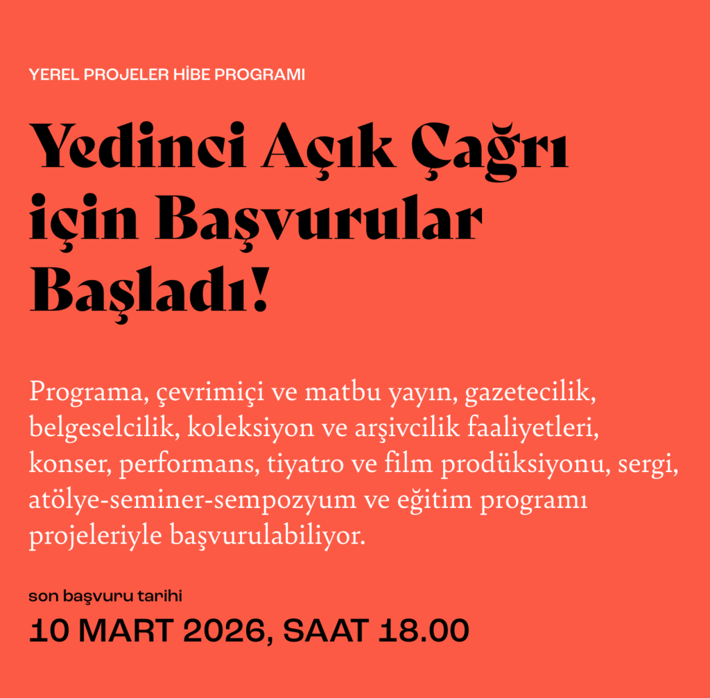 CultureCIVIC: Kültür Sanat Destek Programı’nın 2026 yılı Yerel Projeler Hibe Programı Başvuruları Devam Ediyor!
